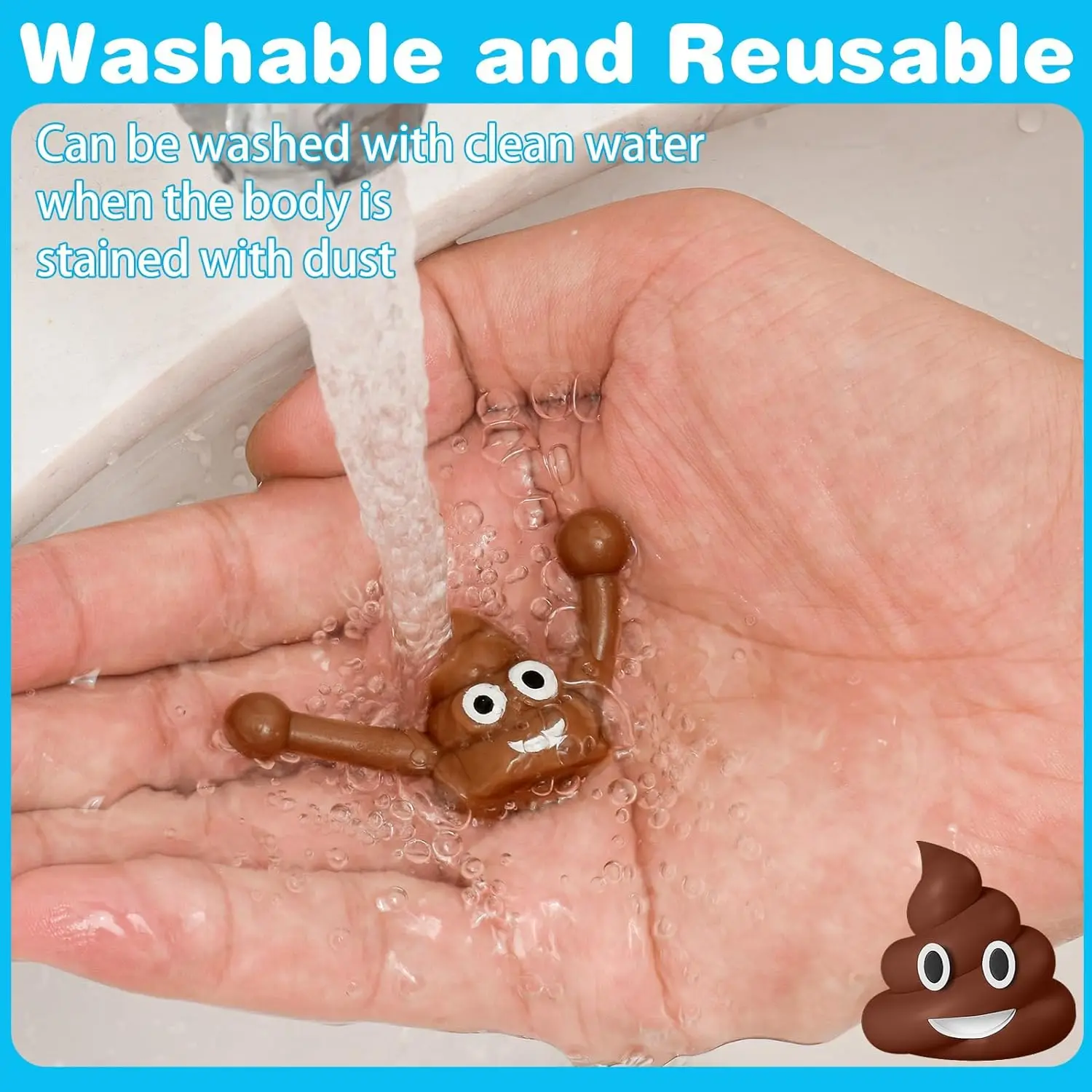 10/20set Fun Colorful Shooting Fake Poop Toys For Kids Birthday Party Favor Bag Pi&ntilde;ata Filler Boys Girls Party Gifts Supplies
