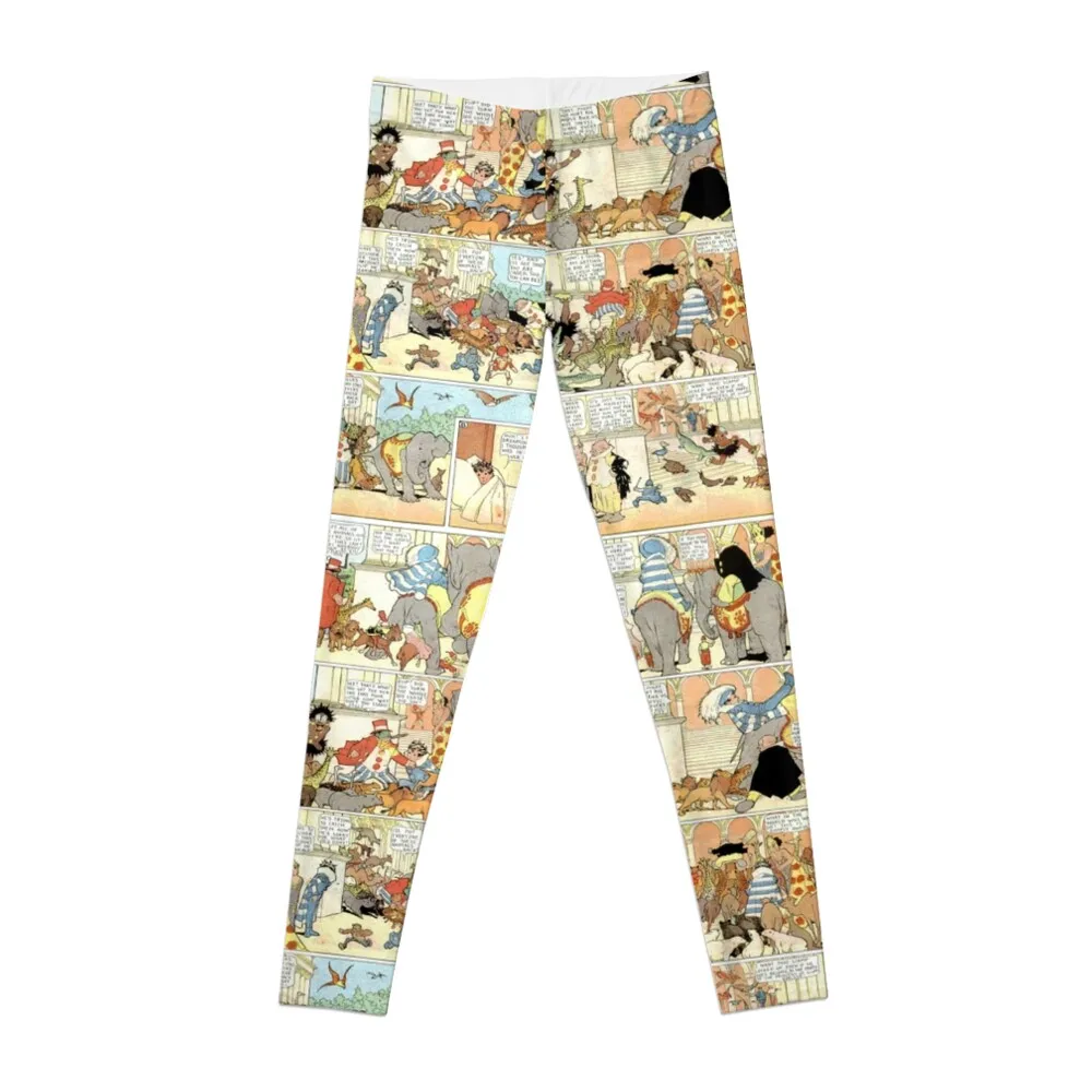 

Old comic strip Leggings sporty woman push up Women's pants gym womans Womens Leggings