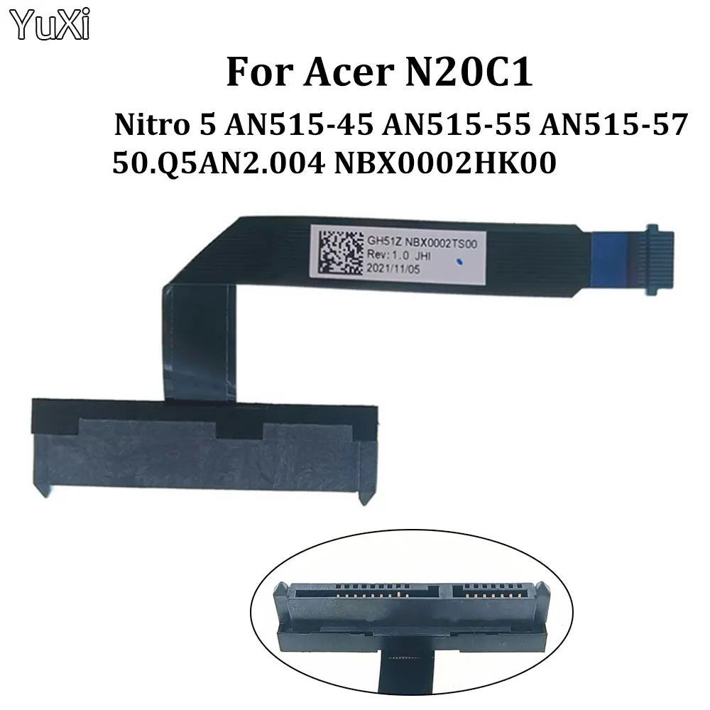 

For Acer Nitro 5 AN515-51 AN515-52 AN515-53 AN515-54 AN715-51 N18C3 N17C1 Laptop SATA Hard Drive HDD SSD Connector Flex Cable