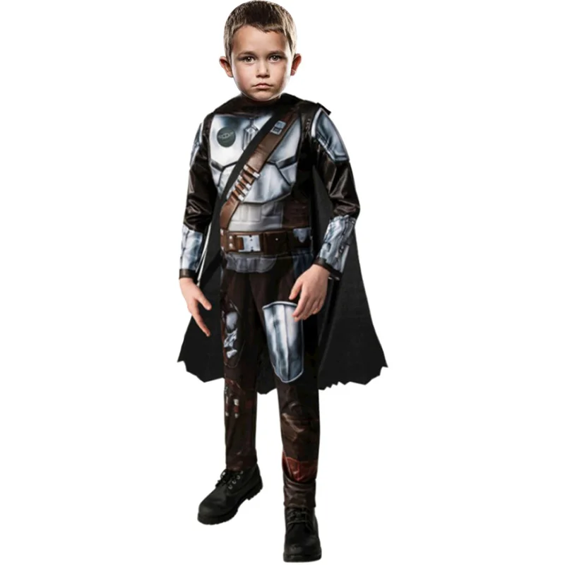 Costumi Di Halloween Per Ragazzo Bambini Anime Cosplay Galaxy Bounty Hunter Mandalorian Fantasy Personality Costume Disfraz Halloween