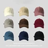 60-65cm Solid Color Lamp Core Plush Hat Casual Big Headed Men's Korean Style Baseball Hat Warm Snapback Baseball Hat Trucker Cap 2