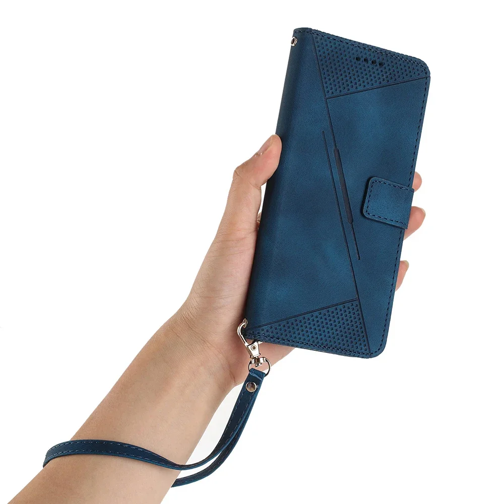 Magnetic Flip Wallet Case with Stand - Premium PU Leather Cover