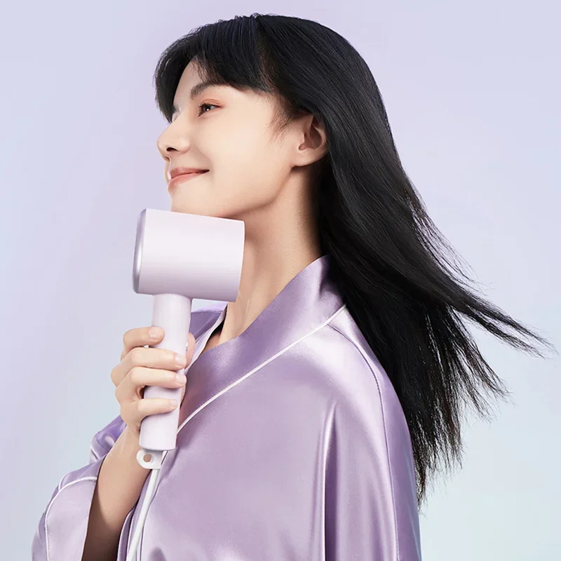 XIAOMI Mijia Hair Dryer H301 220V Portable Professionnel Care Negative Ions Mini Travel Hairdryer Smart Overheating Protection 3
