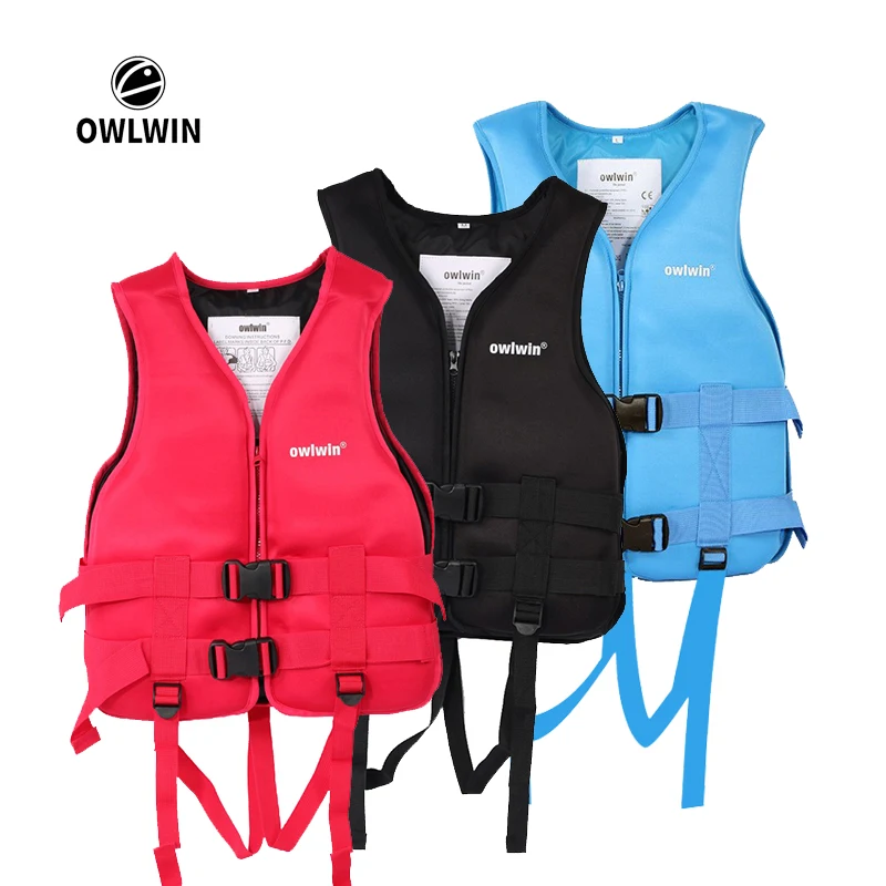 Owlwin Adult Children Life Vest Jacket Swimming Boating Skiing Driving