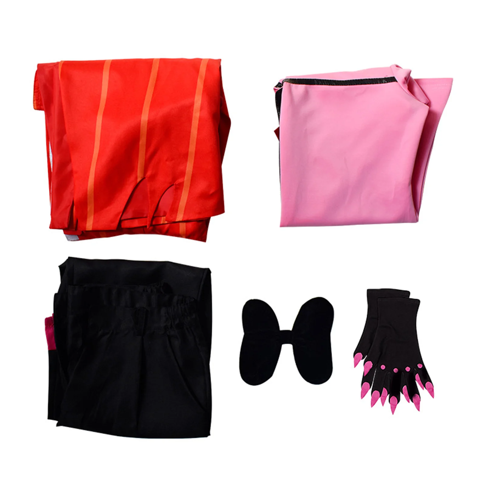 thumbnail image 1 of Disfraz de Cosplay de Anime Alastor, abrigo largo rojo con guantes, uniforme para hombre, traje de fiesta de carnaval de Halloween, 1 of 4