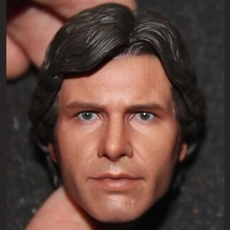 

Масштаб 1/6, голова Харрисона Форда, резьба по голове HanSolo, резьба по голове для экшн-фигурки 12 дюймов, модель тела, игрушки, аксессуары