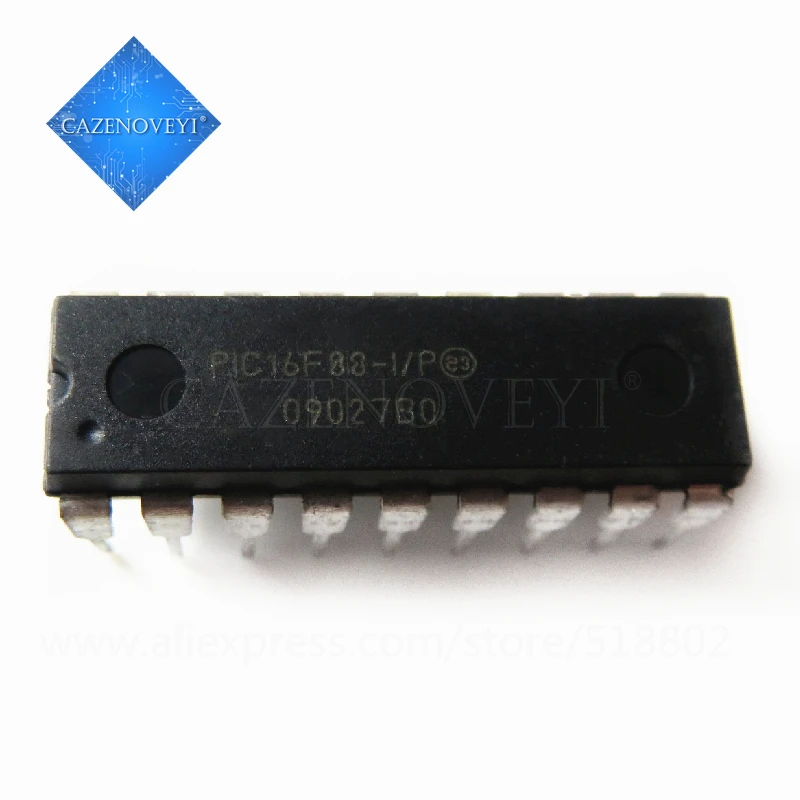 

PIC16F88-I/P PIC16F88 16F88-I/P 16F88 DIP-18 в наличии