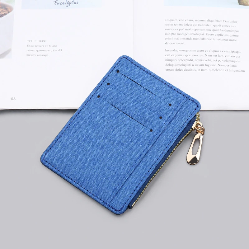 Sold Out Denim Blue Multiple Wallet Slender