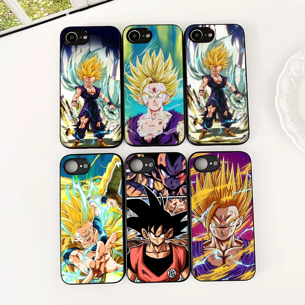 Dragon Warrior Soft Phone Case - Son Gohan Anime Design