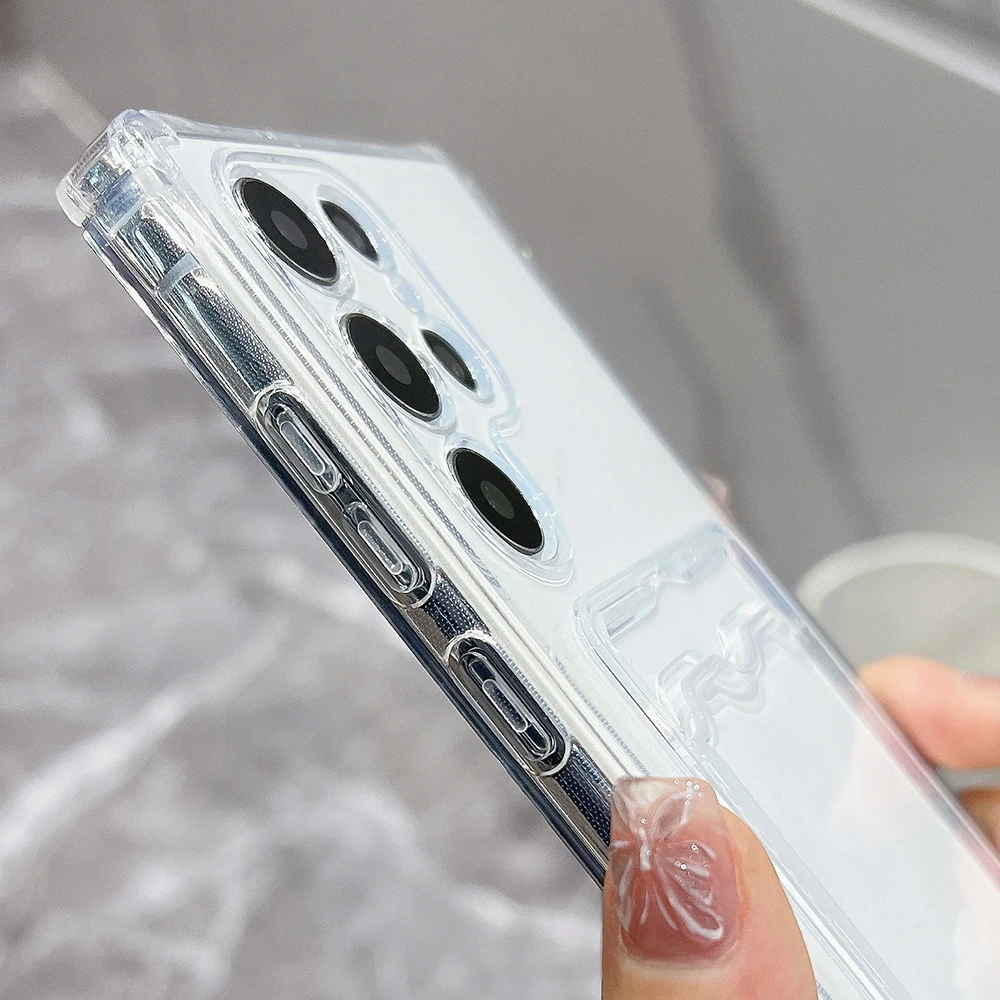 Sleek Card Holder Soft Cover Smartphone Case