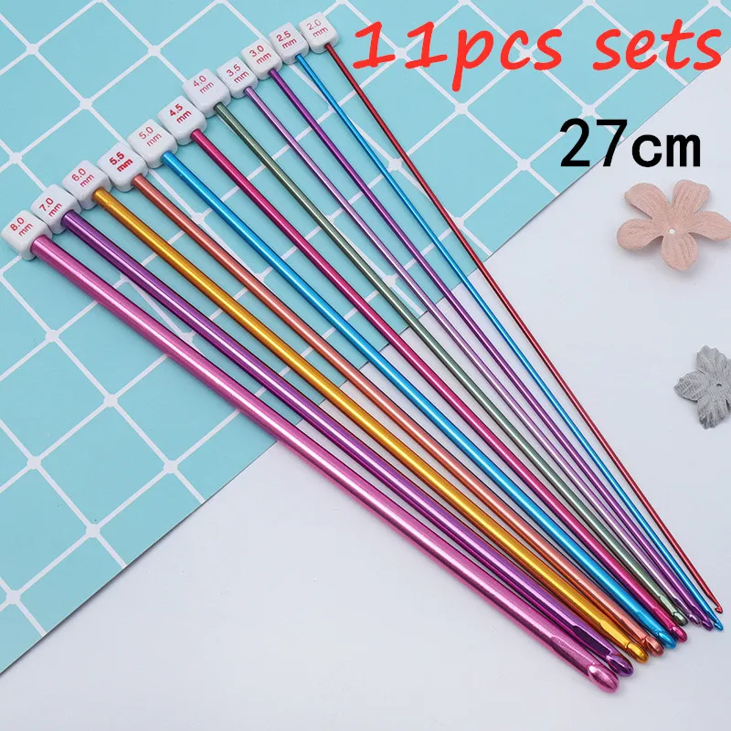 46 Pcs Tunisian Crochet Hook Set Include Plastic Cable Afghan Crochet Hook  And Tunisian Afghan Aluminum Knitting Needles - AliExpress