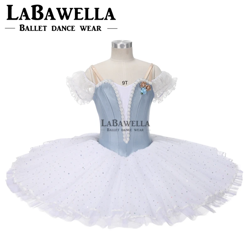

Adult custom platter tutu women blue professional ballet tutu stage yagp sleeping beauty variations classical ballet tutuLT0021