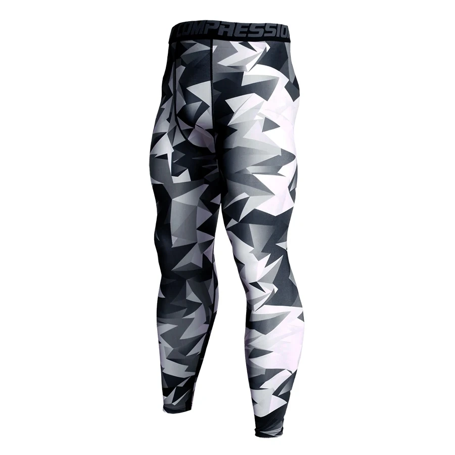 Mens Compression Pants Quick Dry Fit Sportswear Running Tights Men Legging Fitness Training Jogging Pants Sport Gym Leggings