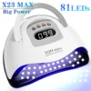 Big Power 380W UV Gel Nail Dryer LED Light for Gel Polish With 4 Timers Professional Nail Art Accessories Curing Gel Toe Nails 1