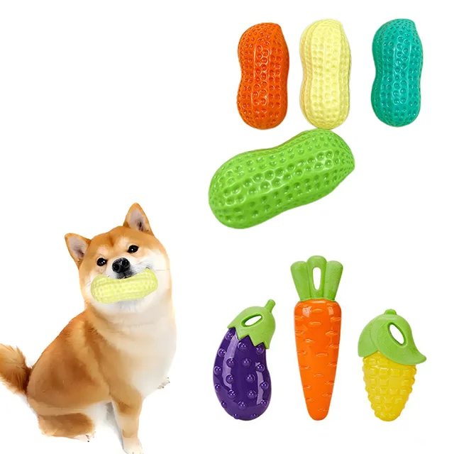 Dog Ice Cream Squeaky Toy, Toys Pet Puppy Carrot Toy