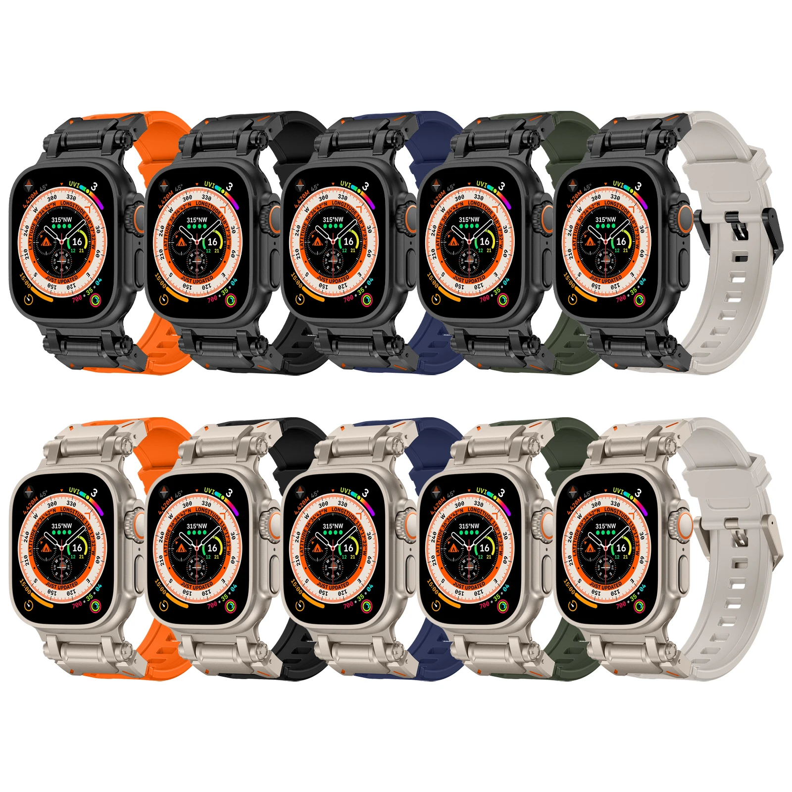  ġ  Ʈ, Ʈ 2, 49mm , TPU Ʈ Ǹ, ߿ , ̿ġ ø 9, 8, 7, SE, 45mm, 44mm ׼