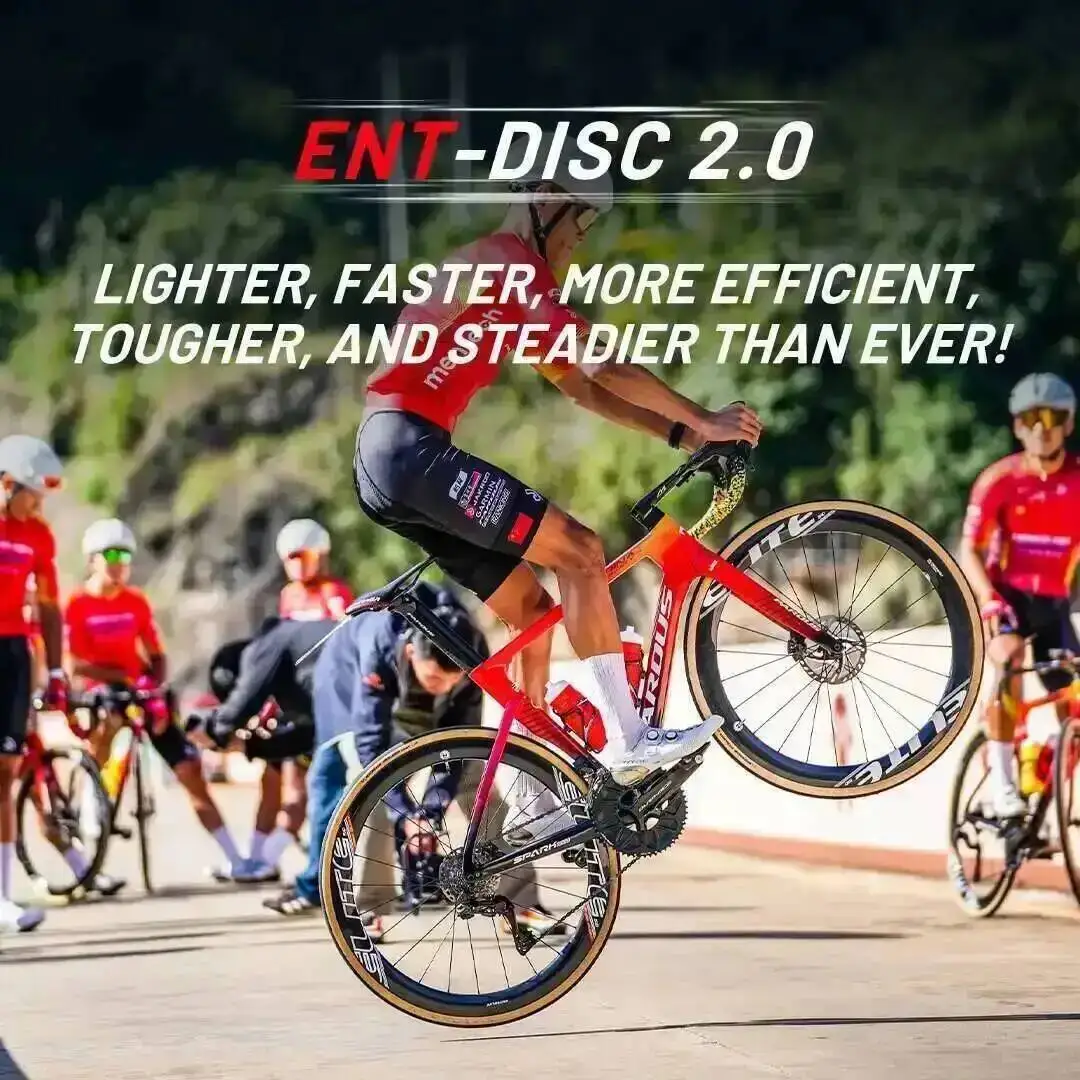 ELITEWHEELS カーボンホイール ENT 2.0 ディスクブレーキ 700c