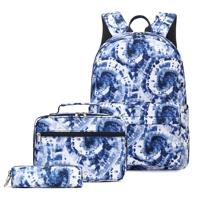 Mochila Escolar Para Meninas 3 Peças - Kit Com Lancheira E Estojo - Ideal Para Volta às Aulas