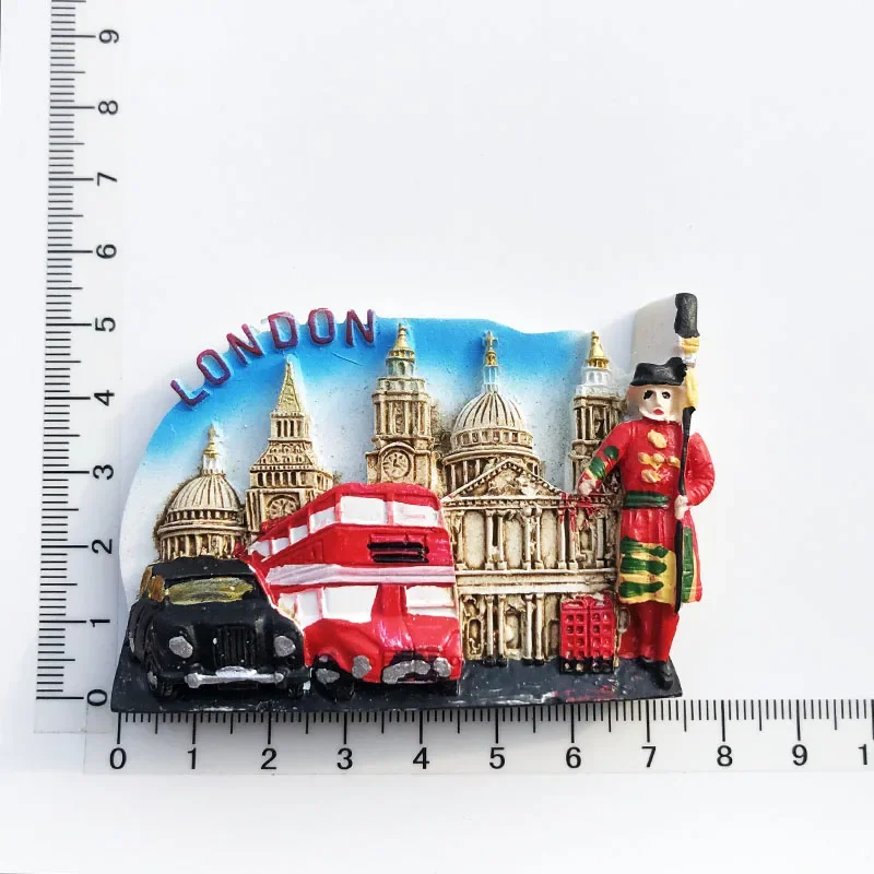 Magnete Frigorifero Londra Con Apribottiglie - Souvenir UK 8cm - Regalo Turistico