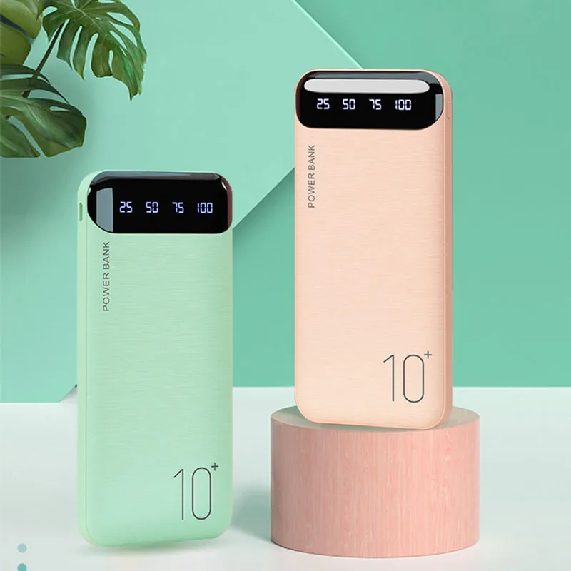 20000 Mah Power Bank Per Iphone Xiaomi Mi 9 20000 Mah Caricabatterie Portatile Powerbank Batteria Esterna Veloce Poverbank Per Huawei P30