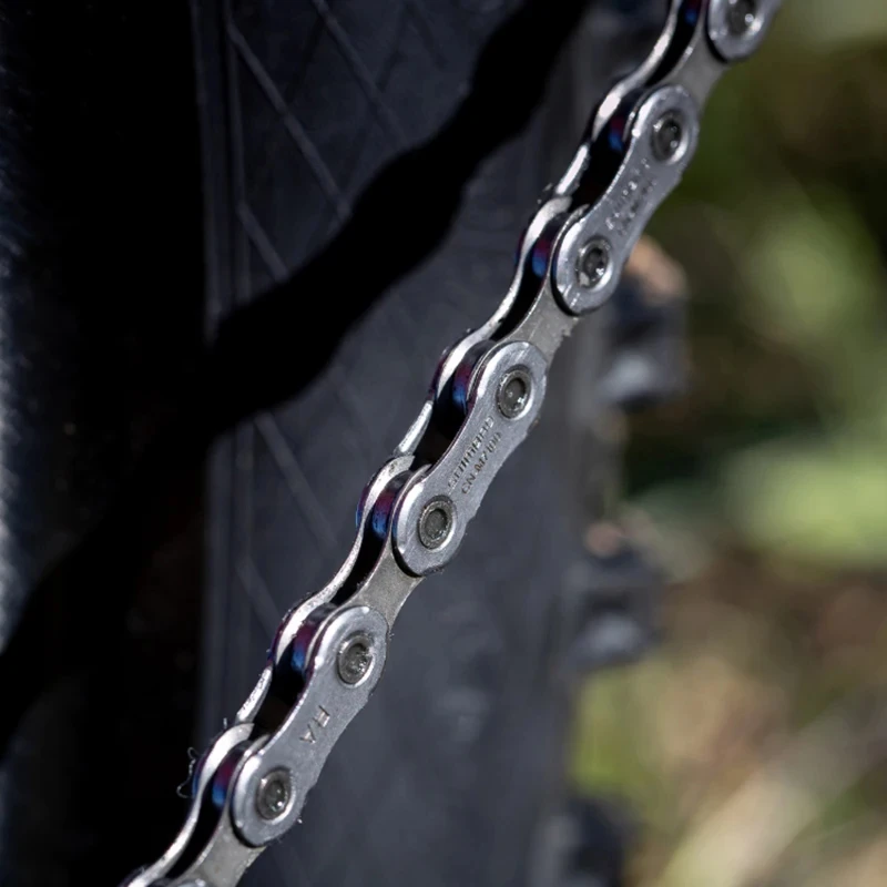 Bicycle Chain Shimano Deore XT 12 Speed CN-M8100 MTB E-Bike 12s 126L HG SIL-TEC QUICK-LINK
