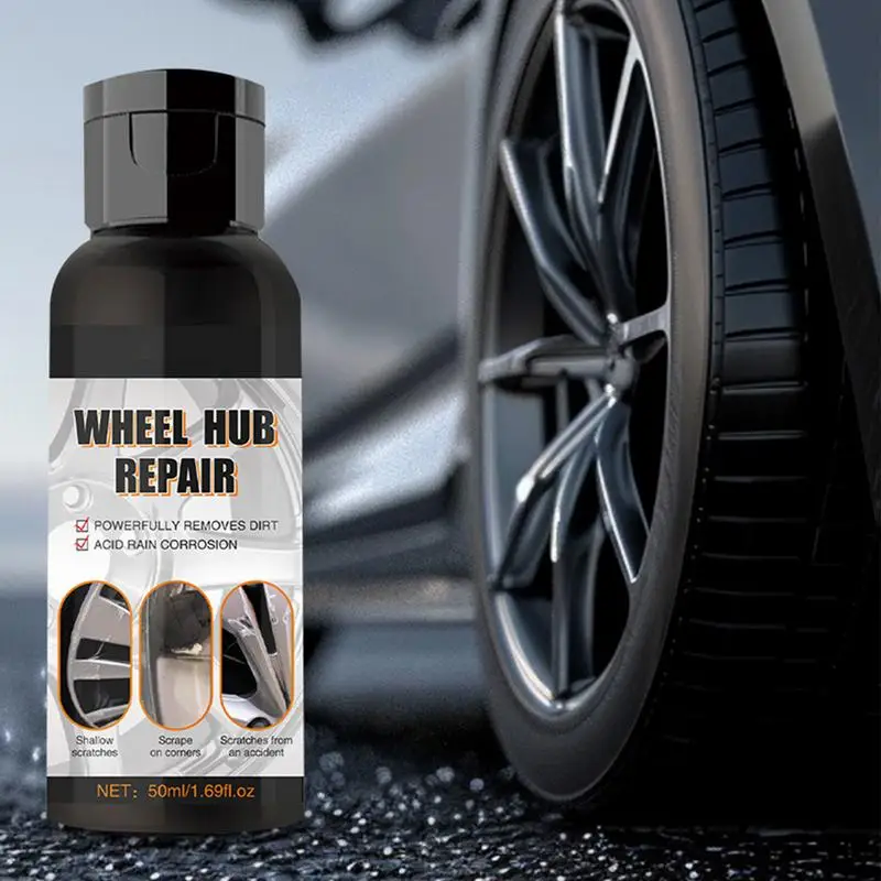 50ml Car Wheel Hub Scratch Repair Wax Auto Body Grinding Compound Anti Scratch Wax Car Repairing And Polishing Kit