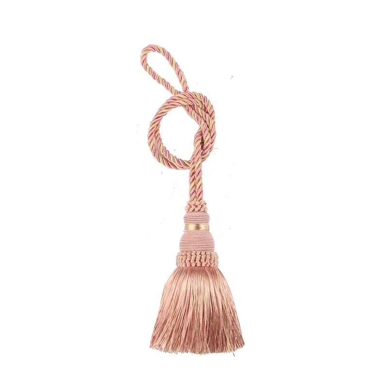Description Picture 4 of item1PC Curtain Tassel Tieback Curtain Holder Accessory Bandage Rope Decorative Home Decor Hanging Rope Curtain Accessories