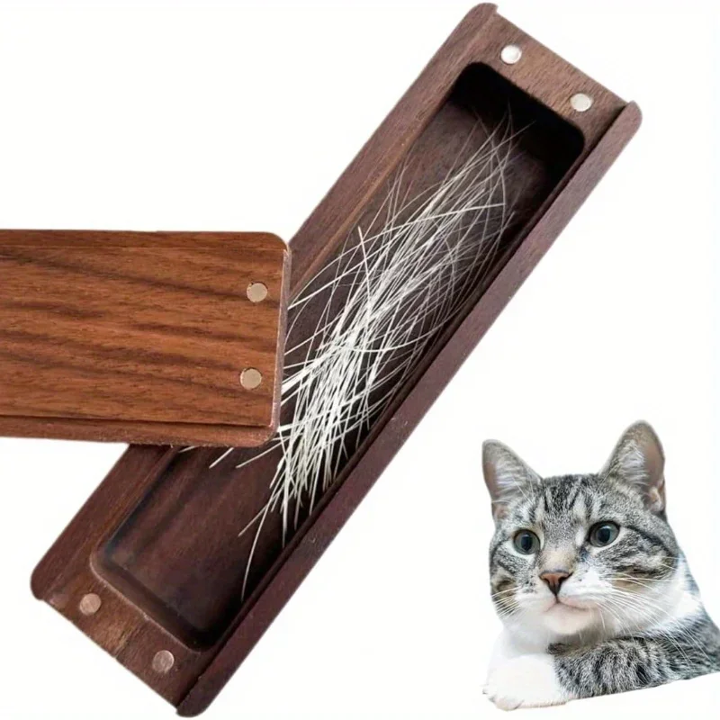 Cat Whisker Organiser Pet Memory Storage Box for Collecting Animal Hair