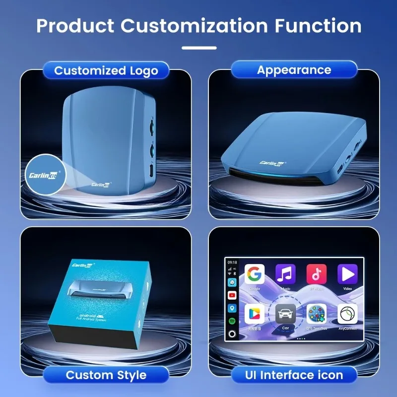 Universal Carlinkit Tbox ultra Tv Dongl 6350 8G 256Gb Wireless 5G