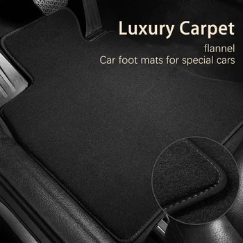 I tappetini per auto Four Seasons General Motors sono facili da pulire, tappetini in pelle scamosciata, protezione impermeabile e antiscivolo per la moquette.