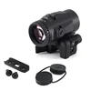 MAGORUI 3x Magnifier Scope Sight with Adjustable QD Flip To Side Mount for Red Dot Sights Hunting Laser Sight 2