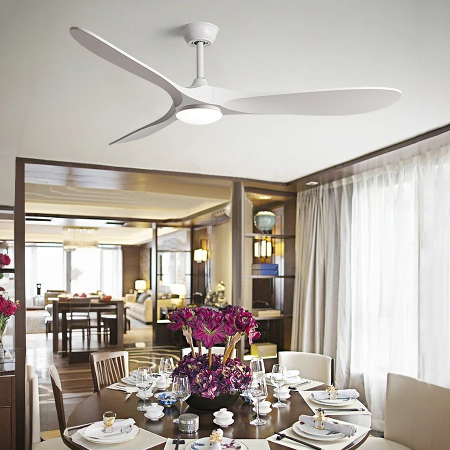 Low Floor Modern Ceiling Fans No Light 42Inches DC Motor Reversible Blades Remote Control Led Fans Lamp With Lights 4