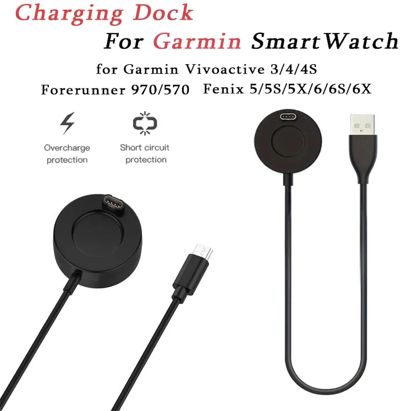 Universal Charging Base for Garmin Watches - Enhanced Power Station