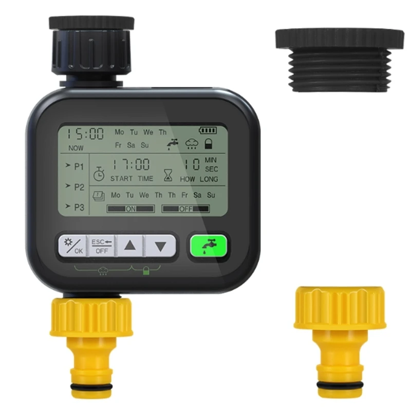 

Sprinkler Timer DripIrrigation SystemController Garden Lawn Faucet Timer