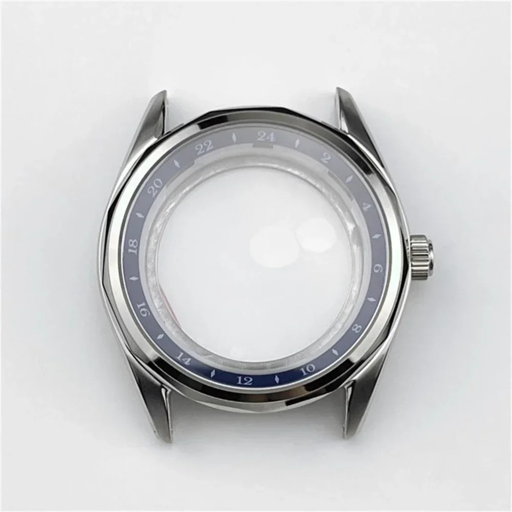 316L Stainless Steel Watch Case 39mm, 22mm Watchband, Sapphire Glass Case, for NH35 NH36 4R35A 4R36A Movement, Fits 34mm Dial