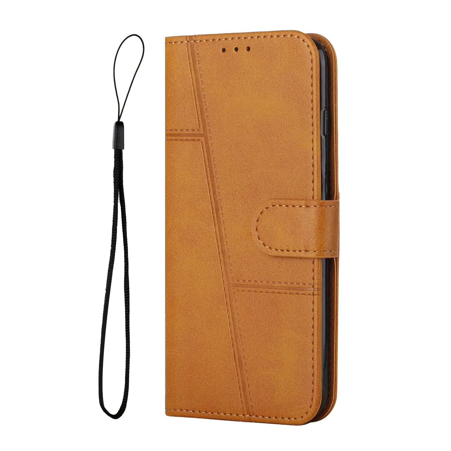 mobile phone pouch Card Holder Wallet Flip Case For Samsung Galaxy S22 S21 S20 A12 A22 A32 A42 A52 A52S A72 A13 A33 A53 A73 A03 Core Leather Cover iphone pouch with strap