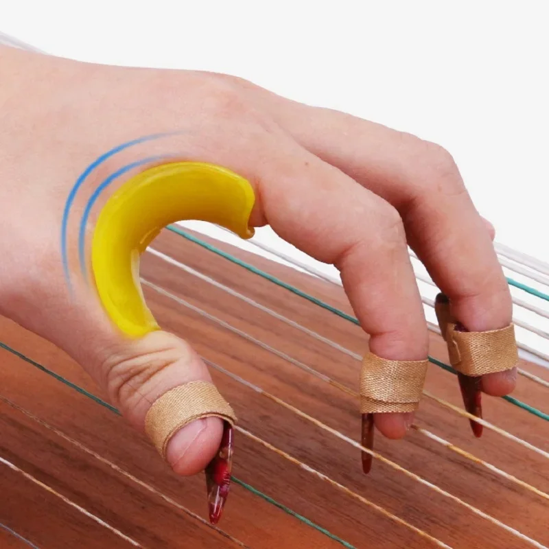 Guzheng Finger Guard 1 Pair Guzheng Hand shape Corrector Hukou corrector Guqin practice