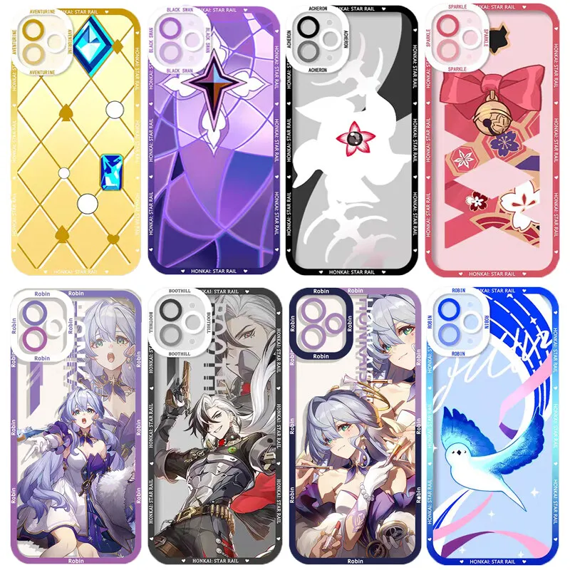 Honkai Star Rail Robin Acheron Soft Phone Case