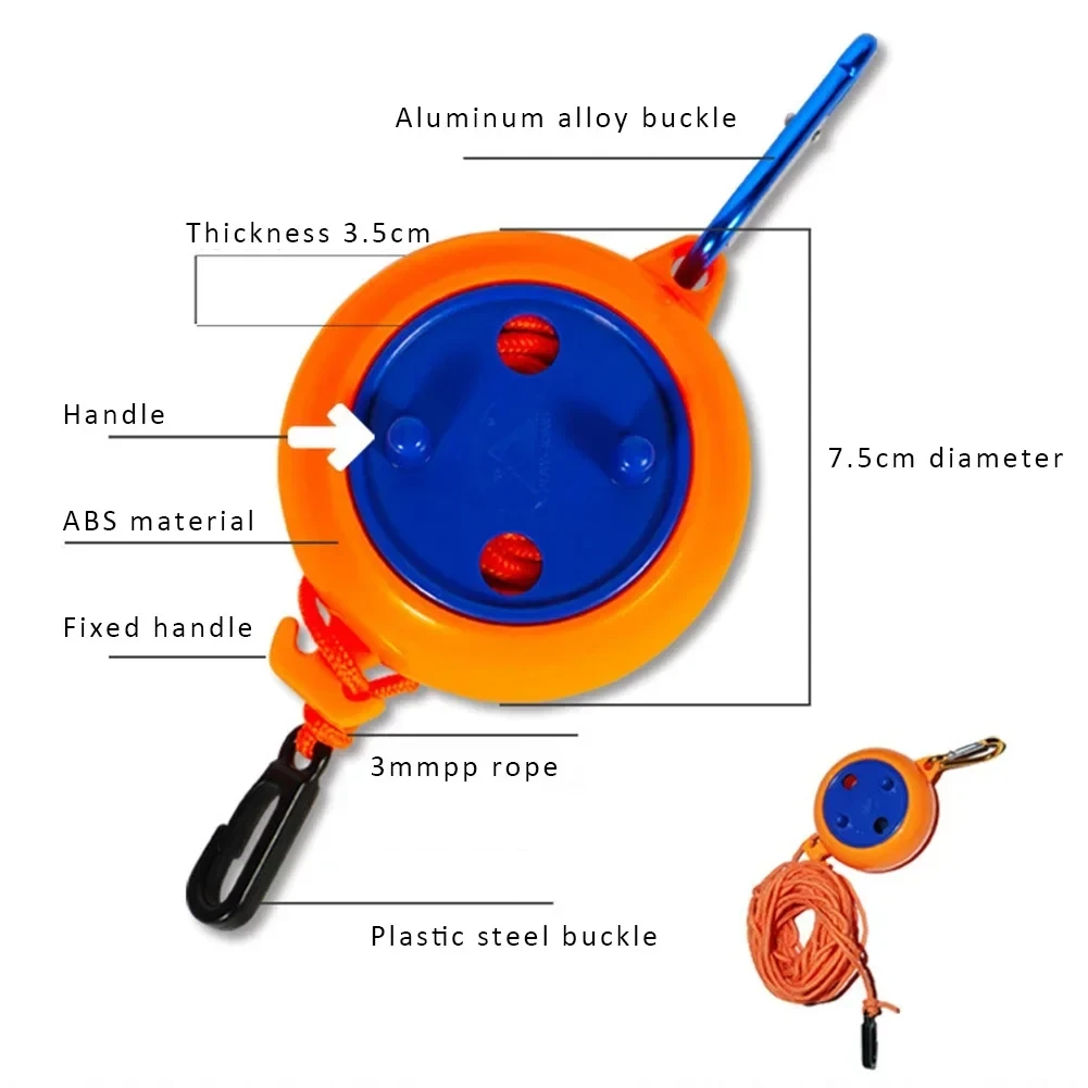 UNTIOR 10M Retractable Clothes Drying Rack Rope Outdoor Portable Clothesline Storage Clothes Line Drying Line Camping