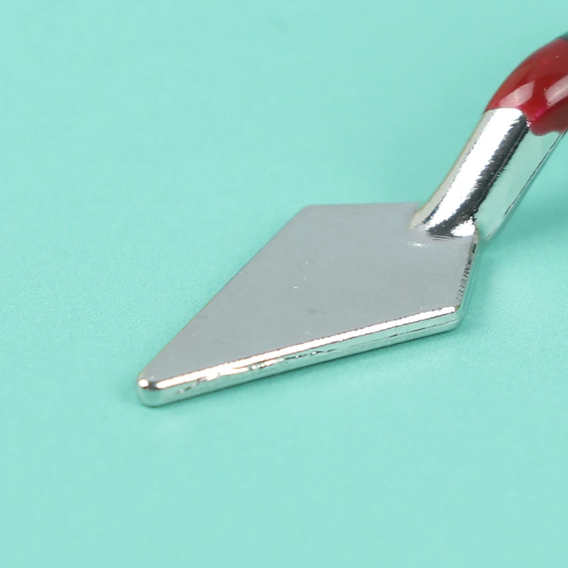 1: 12 Dollhouse mini model metal watering pot scissors shovel gardening tool set