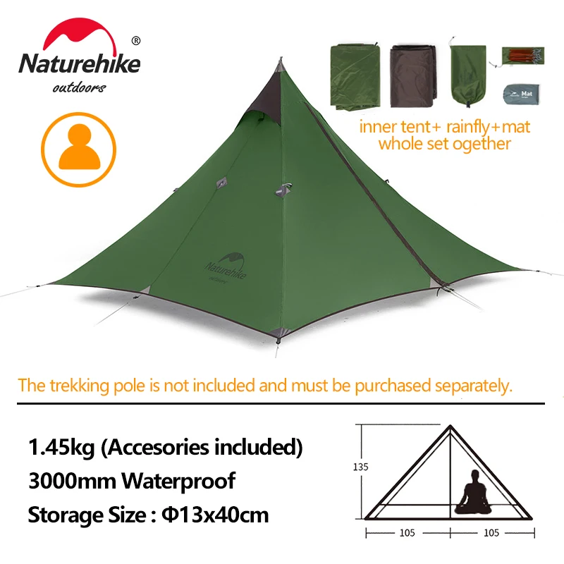 Naturehike Spire 1 Tent Oudoor Ultralight Camping Tent 1