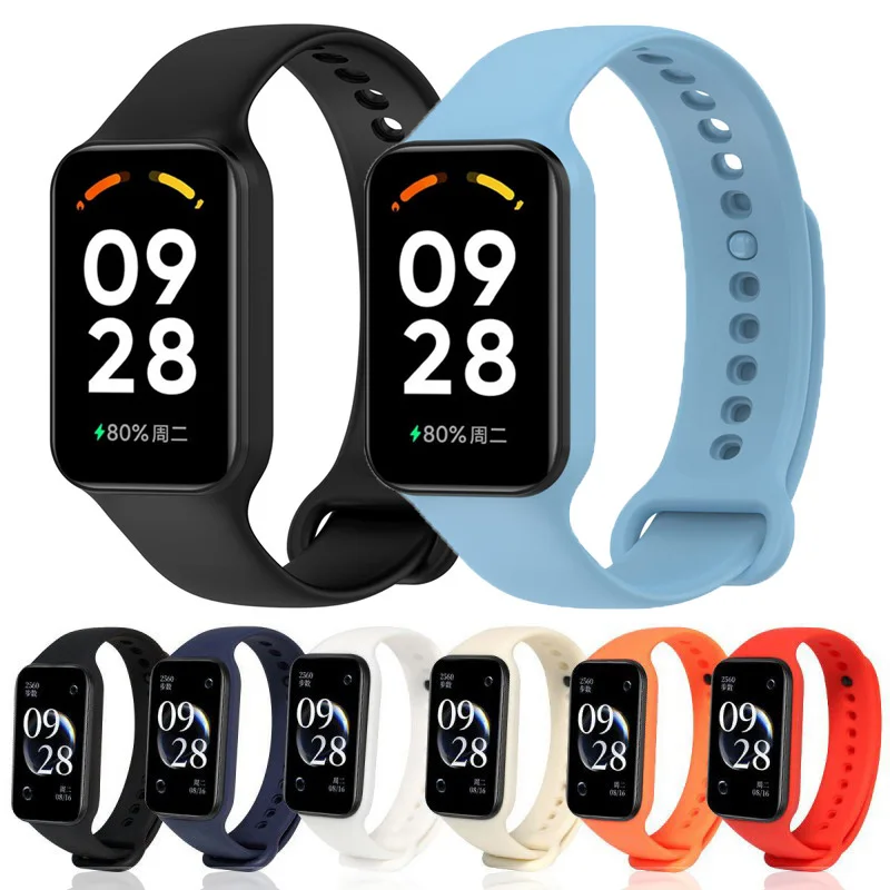 

Strap For Xiaomi Redmi Band 2 Waterproof Silicone Replacement Wristband Sports Bracelet for Redmi Band 2 Smart Watch Accessories