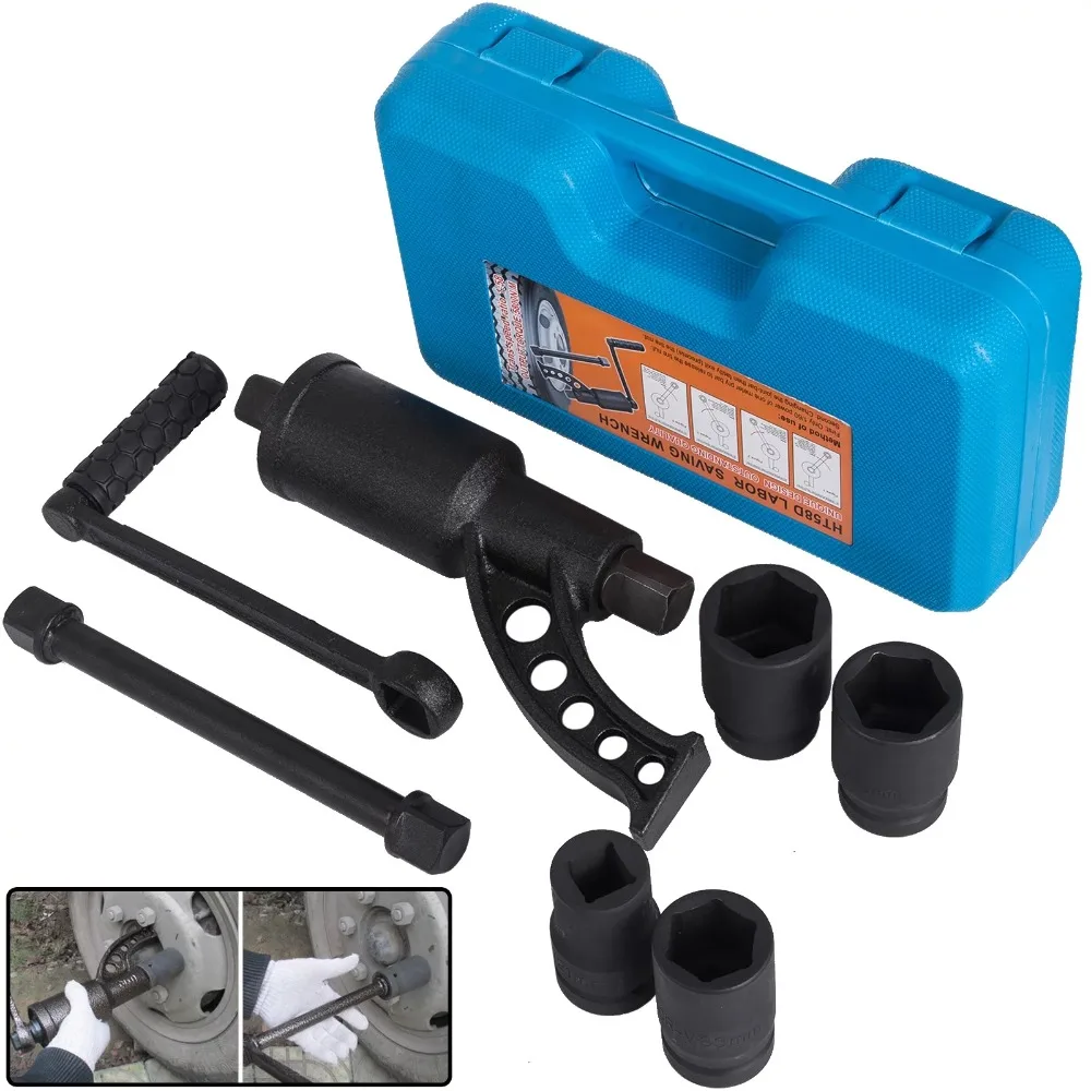 

1:58 Torque Multiplier Wrench 5800 NM Lug Nut Wrench Set Lugnut Remover with Case Labor Saving Wrench Tool Heavy Duty Tool