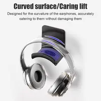 Headphone Stand Plastic Wall Mount Hanger 1