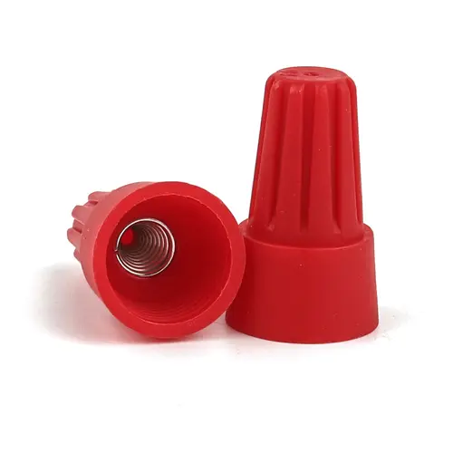 50PCS Colorful Electrical Insulated Crimp Twist Terminal Quick Wire Connector Nut Spring End Cap Connection - Image 4