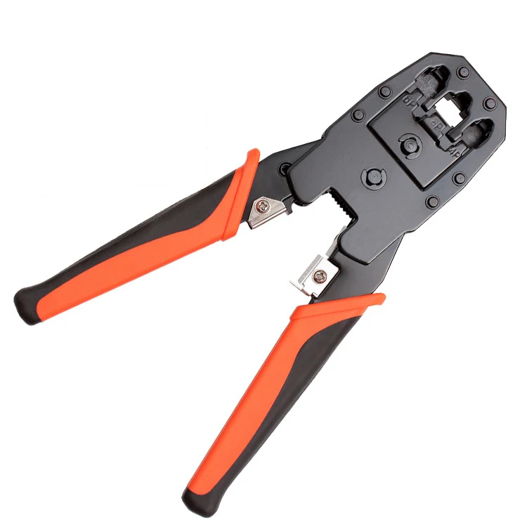 

4p/6p/8p Crimper RJ11 RJ12 Network Crimping cable RJ45 Tool with Stripping knife Hand wire Pliers tool