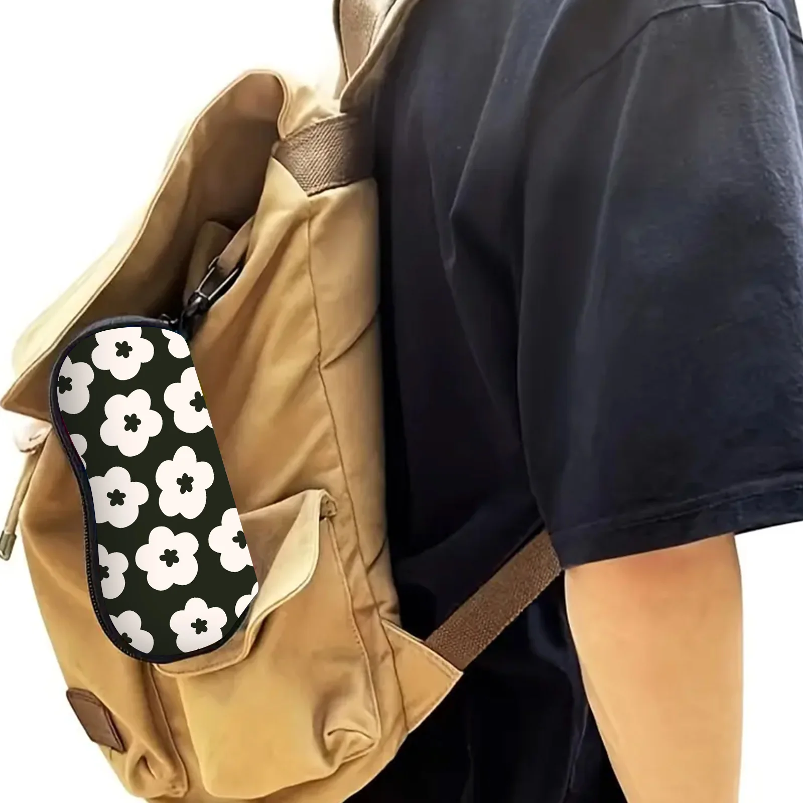1Pcs Soft Sunglasses Case Neoprene Zipper Glasses Pouch Portable Eyeglasses Ba
