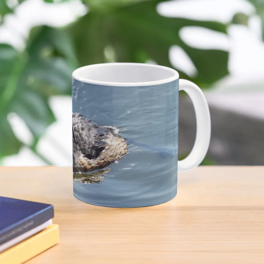 

Great crested grebe in the lake Coffee Mug Cups For Tea Beer Cups Mug