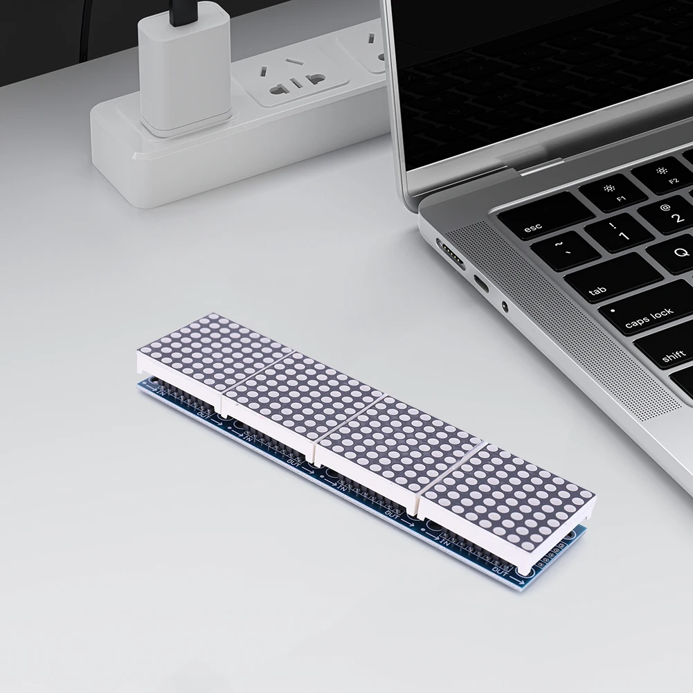 ���÷��� ���� ���� Ĩ ����ũ�� ��ǻ�� ���, 4 in 1, MAX7219 ���� Ĩ ���� LED ���, 32x8 ��Ʈ ��Ʈ���� DIY ŰƮ