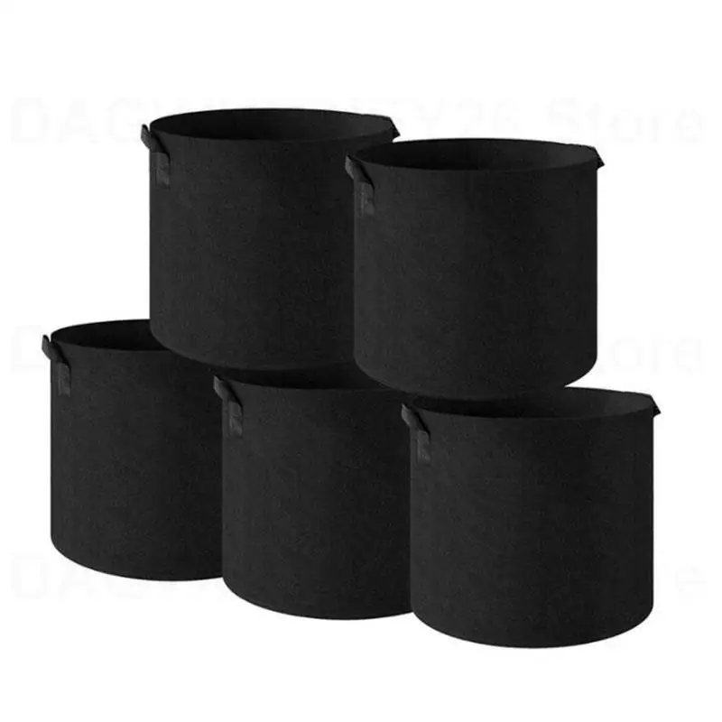 

5gal 10gal Potato Grow Bags Fabric Plant Flower Pots Tools Garden Supply Growing Vegetable Big Size Veg Planting